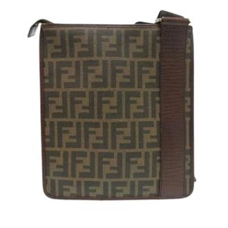 Fendi Pre-owned Cross Body Bags, female, Brown, Size: ONE SIZE Pre-owned Fabric Crossbody Bag