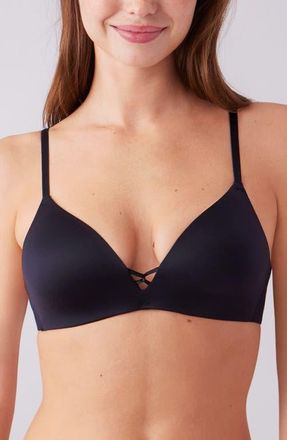 b.tempt'd by Wacoal Undercover Wire Free T-Shirt Bra in Night at Nordstrom, Size 32Dd