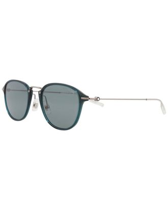 Montblanc Mens Mb0155s 51Mm Sunglasses