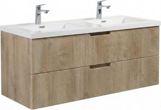 Badplaats Conjunto De Muebles De Ba&ntilde;o Thermis 120 Cm - Roble Claro - Muebl