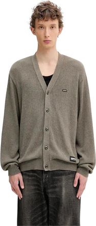 Neighborhood Truien & Vesten, Heren, Grijs, XL, Katoen, Plain Cardigan