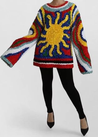 Dolce & Gabbana oversized printed sweatshirt