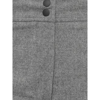 PESERICO Wool-Blend Cargo Cargo Pants - Gray