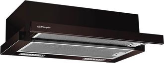 Orbegozo Orbegozo - Campana Telesc&oacute;pica 60 Cm Tl 06260 A Ma, 2 Niveles De Potencia, 2 Filtros Aluminio Desmontables, Extracci&oacute;n 302 M3/h, Clase Energ&eacute;tica D, 6