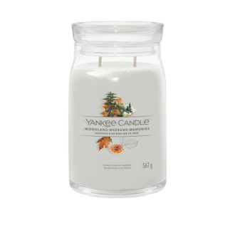 Yankee Candle Company Woodland Weekend Memories, candela in giara grande Yankee Candle