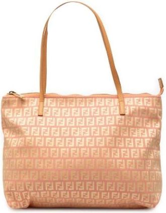 Fendi Pre-owned Tote Bags, female, Pink, Size: ONE SIZE Pre-owned Tote Bag