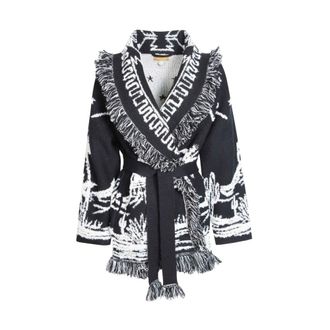 Alanui Truien & Vesten, Dames, Veelkleurig, M, Gebreide Cardigan