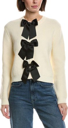 Avantlook Grosgrain Bow Cardigan