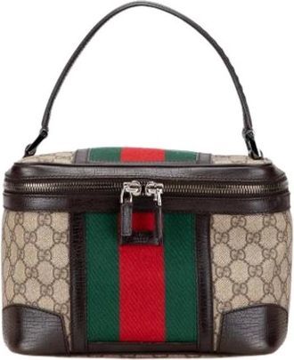 Gucci Pre-owned Handbags, female, Multicolor, Size: ONE SIZE Pre-owned Vintage Handbag