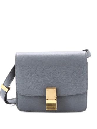 Celine Classic Box Bag Grainy Leather Teen shoulder bag - Grigio