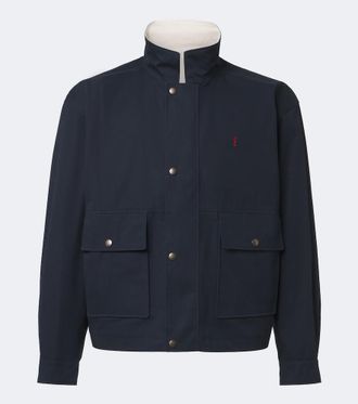 Saint Laurent Reversible cotton jacket