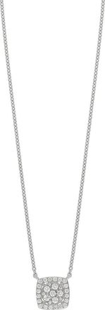 Bony Levy Mika Cushion Pendant Necklace - 0.22ct. in 18K White Gold at Nordstrom Rack