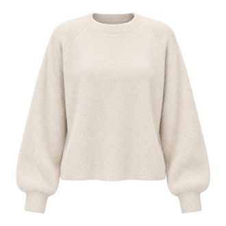 Marella Mlllala Gebreide trui met ronde hals - Dames - Truien - Beige - Maat: M
