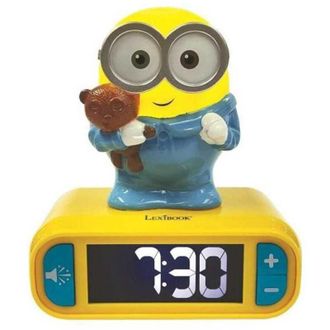 Les Tendances Sveglia-notte 3D Lexibook RL800DES I Minion Bob Giallo