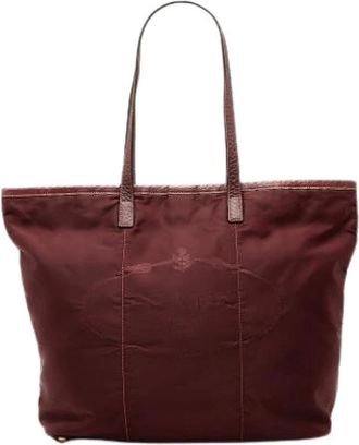 Prada Pre-owned Tote Bags, female, Red, Size: ONE SIZE Pre-owned Tote Bag