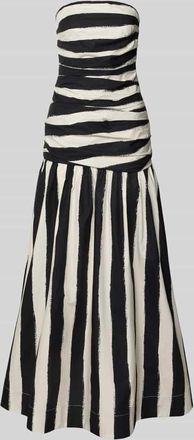 Topshop Midikleid in Bandeau-Form Modell LISA in Weiss, Gr&ouml;&szlig;e 34