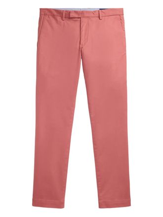 Polo Ralph Lauren slim-cut chino trousers - men - Cotton/Elastane - 30/32 - Pink