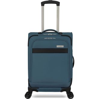 WALLYBAGS Stratford Softside 20 Carry On Spinner Luggage in Teal at Nordstrom