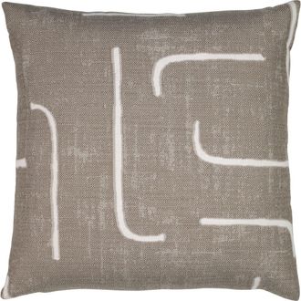Elaine Smith Instinct Indoor & Outdoor Woven Accent Pillow in Taupe at Nordstrom, Size 12X20