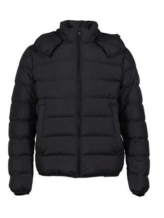 Moncler hooded quilted jacket - Black