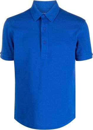 Orlebar Brown piqu&eacute; short-sleeve polo shirt - men - Cotton - S - Blue