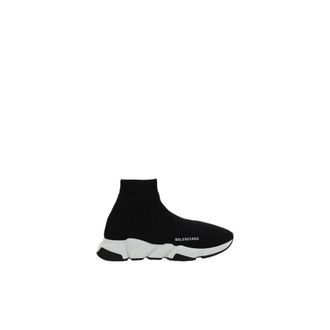 Balenciaga Sneakers, male, Black, Size: 11 US Elastane Athletic Sneakers with Cushioned Sole