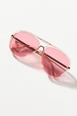 I-SEA Colored Translucent Aviator Sunglasses