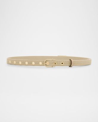 Victoria Beckham Dorian Woven Belt