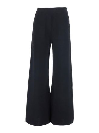 Max Mara Black Relaxed Elasticated Pants