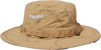 HUF Fisherman Hat - unisex - Hoeden - Bruin - S/M - Katoen - Accessoires