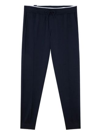 Paul & Shark drawstring track pants - men - Virgin Wool/Cashmere - XXXXL - Blue