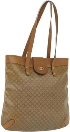 Celine Pre-owned Cuero bolsos-celine - Pre-owned - Mujer - Beige - ONE SIZE