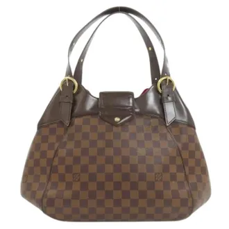 Louis Vuitton Pre-owned Shoulder Bags, female, Brown, Size: ONE SIZE Pre-owned Damier Tote Bag