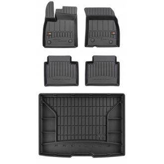 OEM Set 3d Alfombrillas Y Alfombrillas Ford Focus Mk4 Hatchback Desde 2018