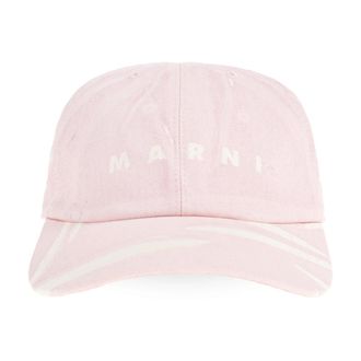 Marni Caps, female, Pink, Size: L Baseball Cap