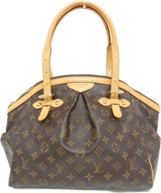Louis Vuitton Pre-owned Handbags, female, Brown, Size: ONE SIZE Pre-owned Leather Satchel Handbag