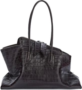 The Attico Dames, Tassen, Bruin, Maat: ONE Size Leer