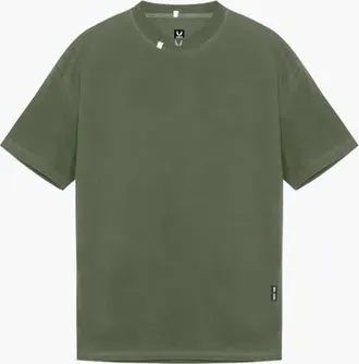 ASRV Tech Essential Relaxed Tee in Faded Olive at Nordstrom, Size X-Small
