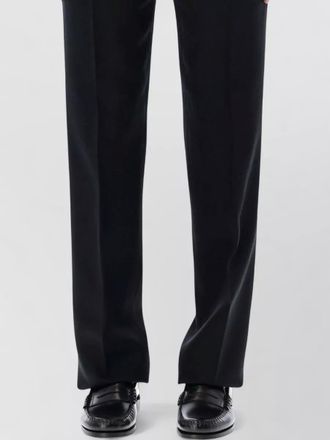 Lardini tailored ecovero viscose silk trousers