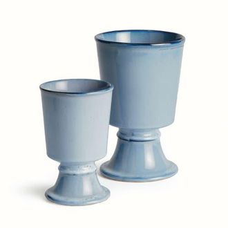 Napa Home & Garden KELCY FOOTED CACHEPOTS Set of 2 in Blue at Nordstrom
