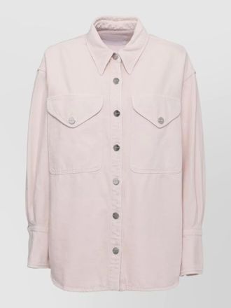 Dondup cotton oversized shirt jacket