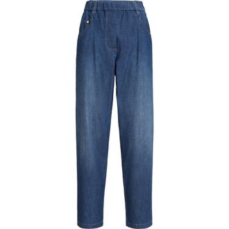 Brunello Cucinelli Five-pocket trousers in Dark Denim at Nordstrom, Size 52 It