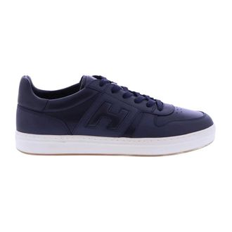 Hogan Sneakers, male, Blue, Size: 10 1/2 US H668 Allacciato H Banda