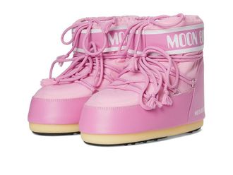 Moon Boot Icon Low Nylon Womens Cold Weather Boots Pink : EU 42-44 (US Womens 10-11.5) B - Medium, Synthetic
