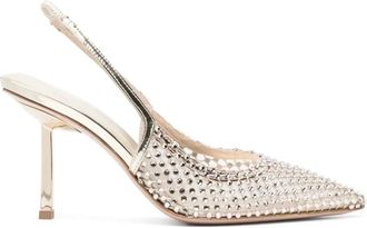 Le Silla Schoenen, Dames, Grijs, 38 EU, Pailletten, Pailletten Puntige Stilettohakken