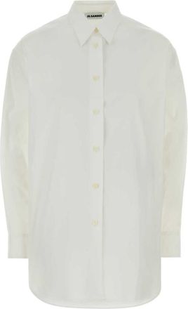 Jil Sander White Relaxed Solid Shirt