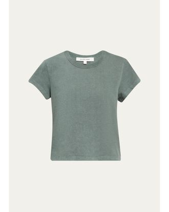 Slvrlake Denim Easy Crewneck Cotton Tee