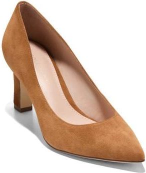 Cole Haan Mylah Pump in Tobacco Suede at Nordstrom Rack, Size 5.5
