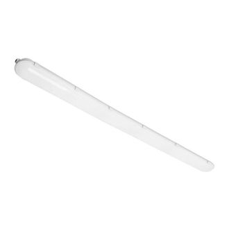 Leds - C4 Forlight Propper - Pantalla Estanca Led 49.4w Y 4851lm Con Luz Neutra 4000k. Plaf&oacute;n Led De 150cm Largp Para Garaje Y Exterior Estanco E Impermeable Ip