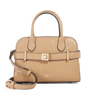 Dune London Womens Accessories Delineate - Reptile-Effect Shoulder Bag - Taupe - One Size